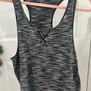 Black and White Striped Tank Top